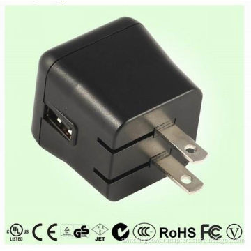 Extra Small Universal Usb Power Adapter 5 Volt Dc With Foldable Plug
